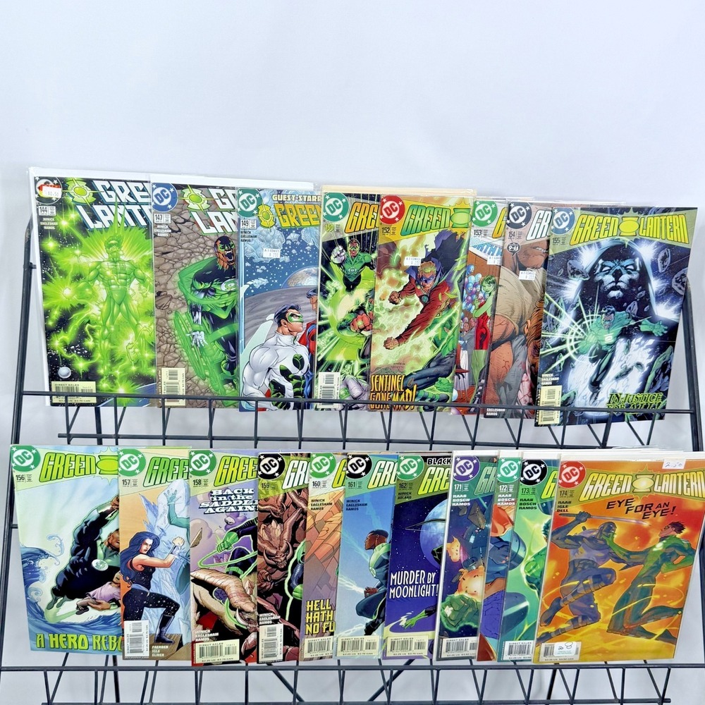 Green Lantern 144 147 149-150 152-162 171-174 lot 1st Guardians of the Universe